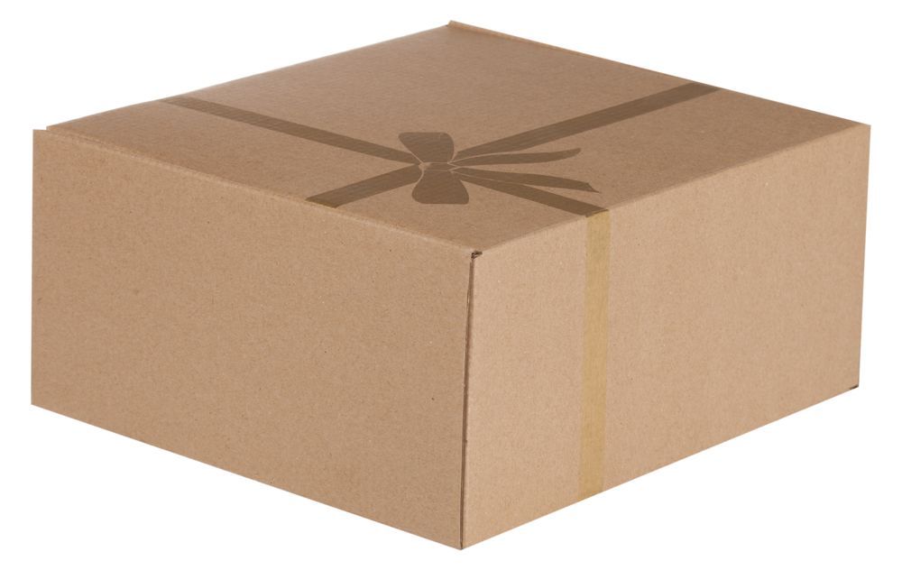 Коробка подарочная "Крафт", самосборная, малая