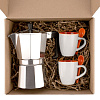 Набор для кофе Pairy, оранжевый с нанесением логотипа