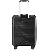 Чемодан Lightweight Luggage S, черный с нанесением логотипа