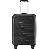 Чемодан Lightweight Luggage S, черный с нанесением логотипа