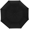 Зонт складной City Guardian, электрический, черный с нанесением логотипа