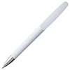 Ручка шариковая Prodir DS3.1 TPC, белая с нанесением логотипа