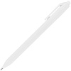 Ручка шариковая Cursive Soft Touch, белая с нанесением логотипа