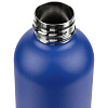 Термобутылка Glendale, синяя с нанесением логотипа
