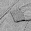 Толстовка на молнии с капюшоном Siverga 2.0 Heavy, серый меланж с нанесением логотипа