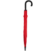 Зонт-трость Undercolor с цветными спицами, красный с нанесением логотипа