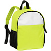 Детский рюкзак Comfit, белый с зеленым яблоком с нанесением логотипа