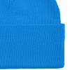 Шапка Urban Flow, ярко-голубая с нанесением логотипа