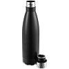 Смарт-бутылка Indico, черная с нанесением логотипа