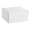 Коробка Medio, белая с нанесением логотипа