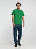 Рубашка поло мужская Virma Premium, зеленая с нанесением логотипа