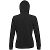 Толстовка женская Spencer Women, черная с нанесением логотипа