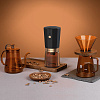 Кофейный набор Amber Coffee Maker Set, оранжевый с черным с нанесением логотипа