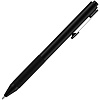 Ручка шариковая Renk, черная с нанесением логотипа