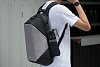 Рюкзак ClickPack, серый с нанесением логотипа