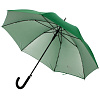 Зонт-трость Silverine, зеленый с нанесением логотипа
