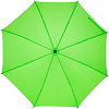 Зонт-трость Undercolor с цветными спицами, зеленое яблоко с нанесением логотипа