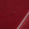 Ежедневник Flap, недатированный, красный с нанесением логотипа