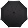 Складной зонт Gran Turismo Carbon, черный с нанесением логотипа
