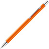 Ручка шариковая Mastermind, оранжевая с нанесением логотипа