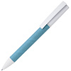 Ручка шариковая Pinokio, голубая с нанесением логотипа