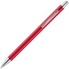 Ручка шариковая Mastermind, красная с нанесением логотипа
