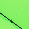 Зонт-трость Undercolor с цветными спицами, зеленое яблоко с нанесением логотипа