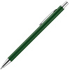 Ручка шариковая Mastermind, зеленая с нанесением логотипа