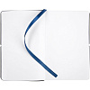 Блокнот Saffian Mini, синий с нанесением логотипа