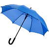 Зонт-трость Undercolor с цветными спицами, голубой с нанесением логотипа