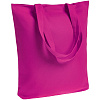 Холщовая сумка Avoska, ярко-розовая (фуксия) с нанесением логотипа