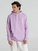 Толстовка с капюшоном унисекс Hoodie, сиреневая с нанесением логотипа