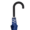 Зонт-трость Silverine, синий с нанесением логотипа