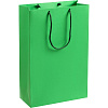 Пакет бумажный Porta M, зеленый с нанесением логотипа