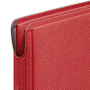 Блокнот Dual, красный с нанесением логотипа