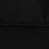 Толстовка на молнии с капюшоном Siverga 2.0 Heavy, черная с нанесением логотипа