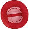 Панама складная Orust, красная, с водоотталкивающей пропиткой с нанесением логотипа