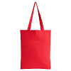 Холщовая сумка Strong 210, красная с нанесением логотипа