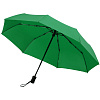 Зонт складной Monsoon, зеленый с нанесением логотипа