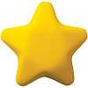 Антистресс «Звезда», желтый с нанесением логотипа