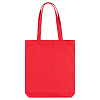 Холщовая сумка Strong 210, красная с нанесением логотипа