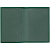 Обложка для паспорта Shall, зеленая с нанесением логотипа