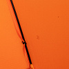 Зонт-трость Undercolor с цветными спицами, оранжевый с нанесением логотипа