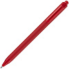 Ручка шариковая Cursive Soft Touch, красная с нанесением логотипа