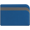 Чехол для карточек Dual, светло-синий с нанесением логотипа