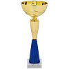Кубок Kudos, большой, синий с нанесением логотипа