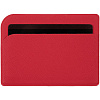 Чехол для карточек Dual, ver.2, красный с нанесением логотипа