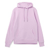 Толстовка с капюшоном унисекс Hoodie, сиреневая с нанесением логотипа