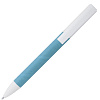 Ручка шариковая Pinokio, голубая с нанесением логотипа