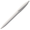 Ручка шариковая S! (Си), белая с нанесением логотипа